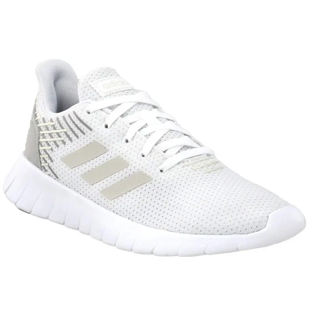 ADIDAS ASWEERUN WOMENS SHOES SIZE 7, COLOR: OFF-WHITE